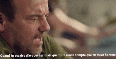 Quand Tu Essaies Daccoucher Mais Que Tu Te Rends Compte Que Tu Es Un Homme GIF