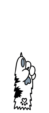 Cat Tap Sticker by RatujemyZwierzaki.pl