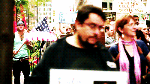 Protesting Occupy Wall Street GIF - Find & Share on GIPHY