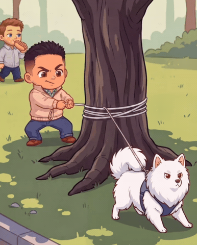 Dog Pulling GIF by Off Script by LKTC