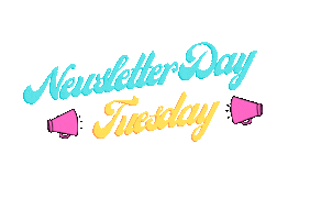 Tuesday Newsletter Sticker by Pet Pipers