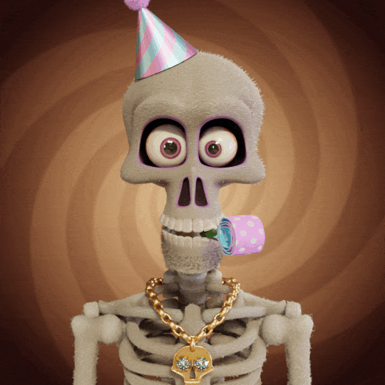 Happy Birthday Party Hard GIF by mattbag3d - Find & Share on GIPHY