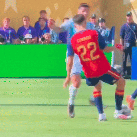 Red Card Fall GIF