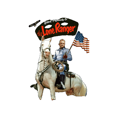 Lone Ranger Bobby Sticker by Team Kennedy