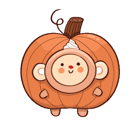 Happy Pumpkin Spice Latte Sticker