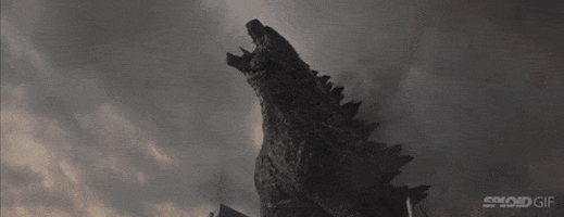 Godzilla Dropkick GIFs - Find & Share on GIPHY