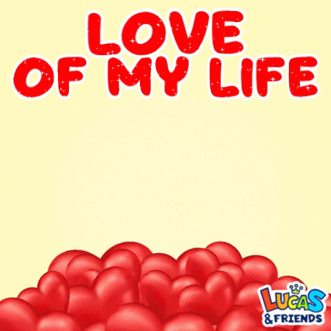 I Love You Hearts GIF by Lucas and Friends by RV AppStudios