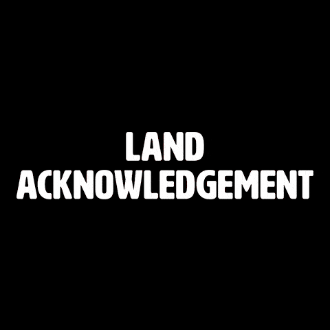 Not land acknowledgement, land back