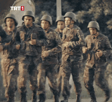 Run Soldier GIF by TRT