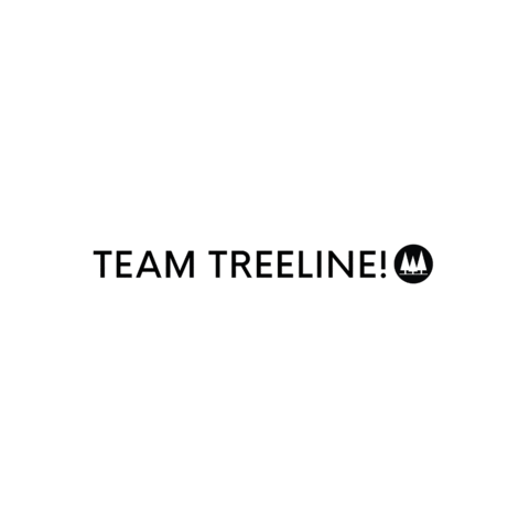 Treeline Chalets Sticker