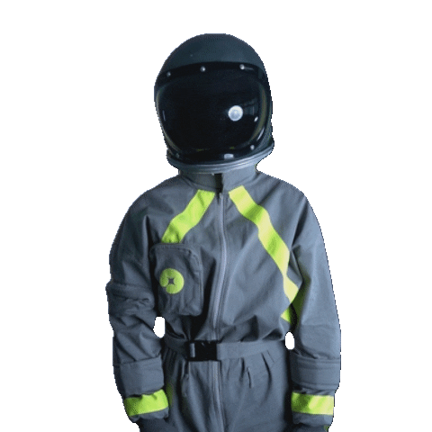 Party Astronaut Sticker by Luceo