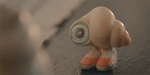 Marcel The Shell With Shoes On GIF