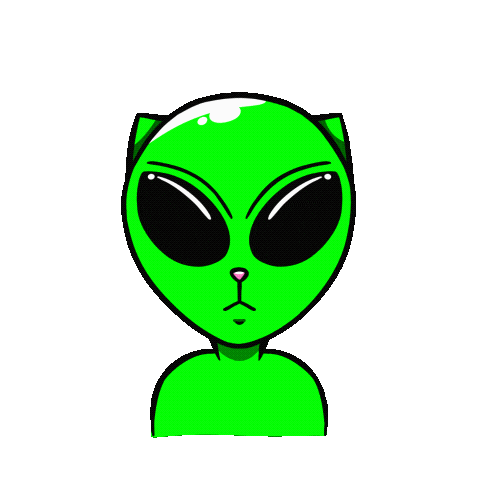 Alien Sticker