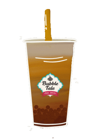 bubbletale_greece tea bubble athens boba Sticker