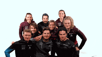 Team Cheering GIF by International Biathlon Union
