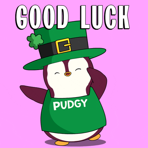 Lets Go Good Luck GIF by Pudgy Penguins