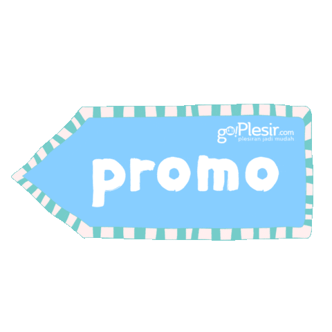 Promo Sticker by goPlesir.com