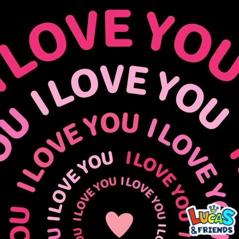 Luv Ya I Love You GIF by Lucas and Friends by RV AppStudios