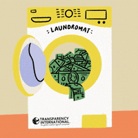 Money Laundering Laundry GIF by Transparency International