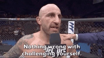Challenge Yourself Mixed Martial Arts GIF by UFC