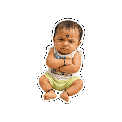 Baby Boy Smile Sticker