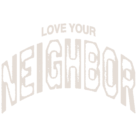Love Your Neighbor Hope Sticker by Elevated Faith