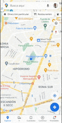 Google Maps GIF