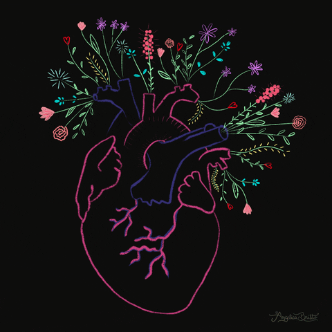 Heart Flower GIF