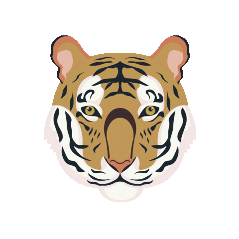 Bronzed Tiger Sticker