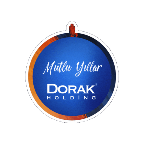 New Year Christmas Sticker by Dorak Holding