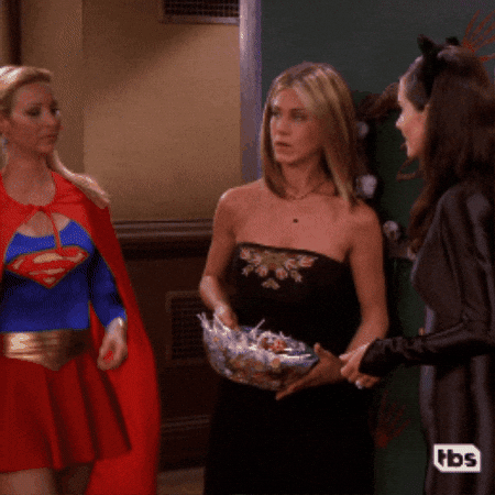 Friends Costume GIF by TBS Network