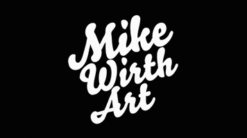 MikeWirthArt logo artist charlotte clt GIF