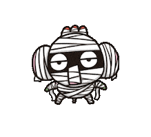 Ghost Sticker by PHADS