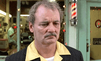 Contemplating Bill Murray GIF
