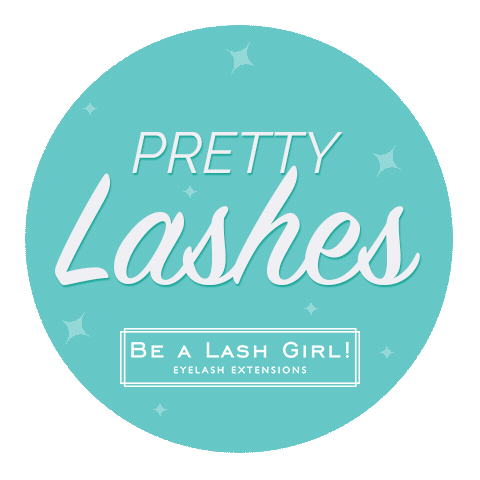 Be a Lash Girl! Sticker