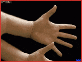 hands recursion GIF