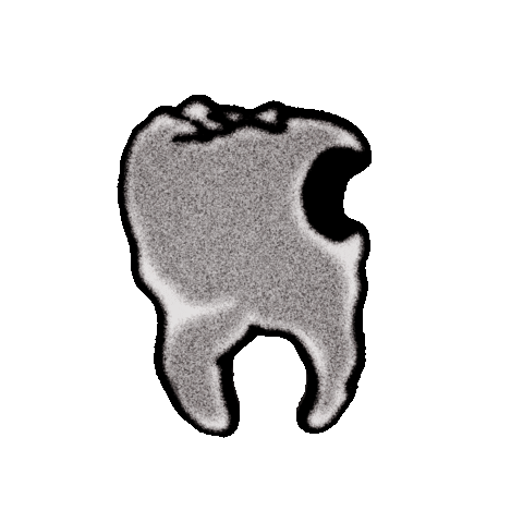 Podcast Tooth Sticker by brazz.inc
