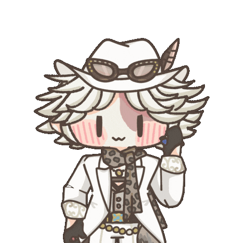 Identity V Gambler Sticker by Fluffy the Thunder God 雷神阿毛