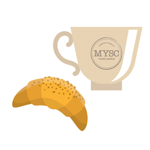 Croissant Good Morning Sticker by MYSC