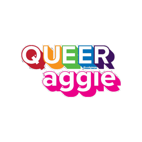 Uc Davis Lgbtqia Sticker by UC Davis