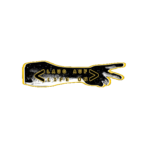 Hands Cousin Sticker by Laug Auf