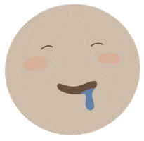 Happy Good Food Sticker