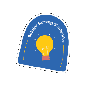 Skintention Sticker by BeautyHaul Indonesia official