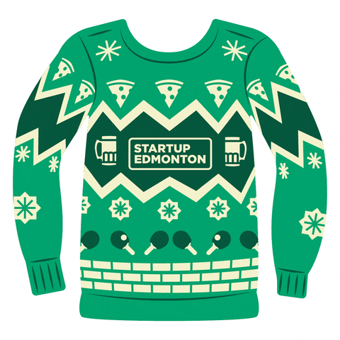 Christmas Christmassweater GIF by Startup Edmonton