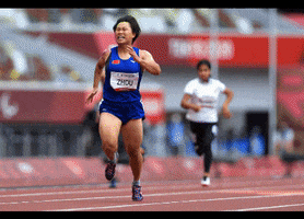 China Run GIF by International Paralympic Committee