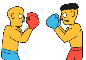 Knock Out Box Sticker