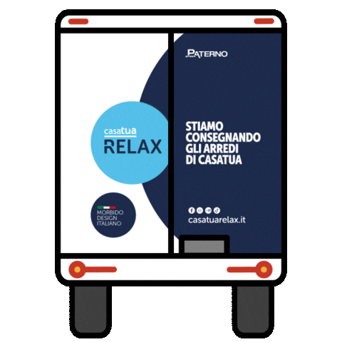 Casa Trasporto Sticker by Casatuarelax
