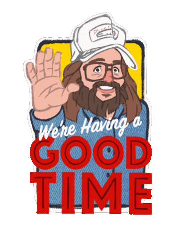 Good Time Lol Sticker by Dusty Slay
