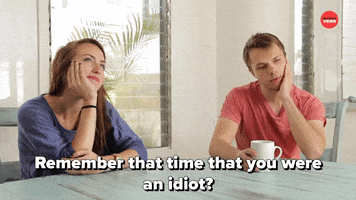 Idiot Remembering GIF by BuzzFeed