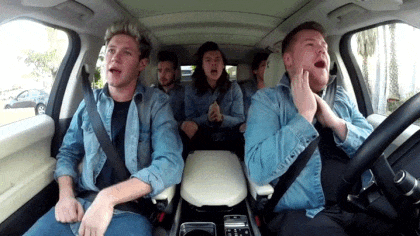  music television one direction 1d james corden GIF